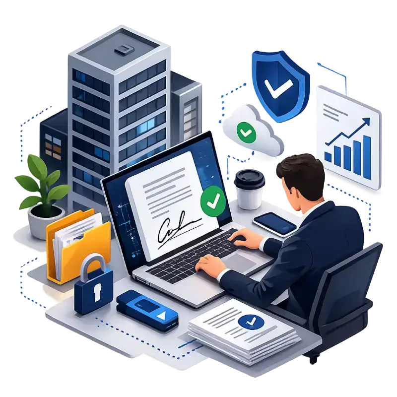 Firma electrónica persona natural Ecuador trámites digitales