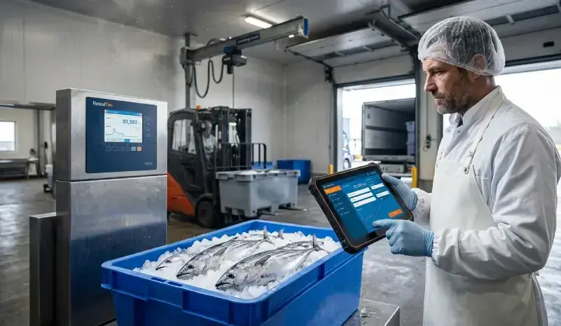 Control producción industrial plantas pesqueras TunaSoft ResulTec Ecuador